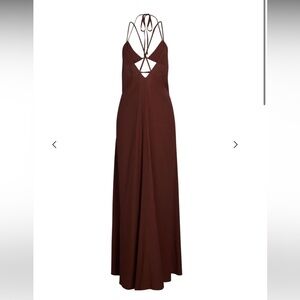 SER.O.YA Deesee Linen Maxi Dress Size Medium